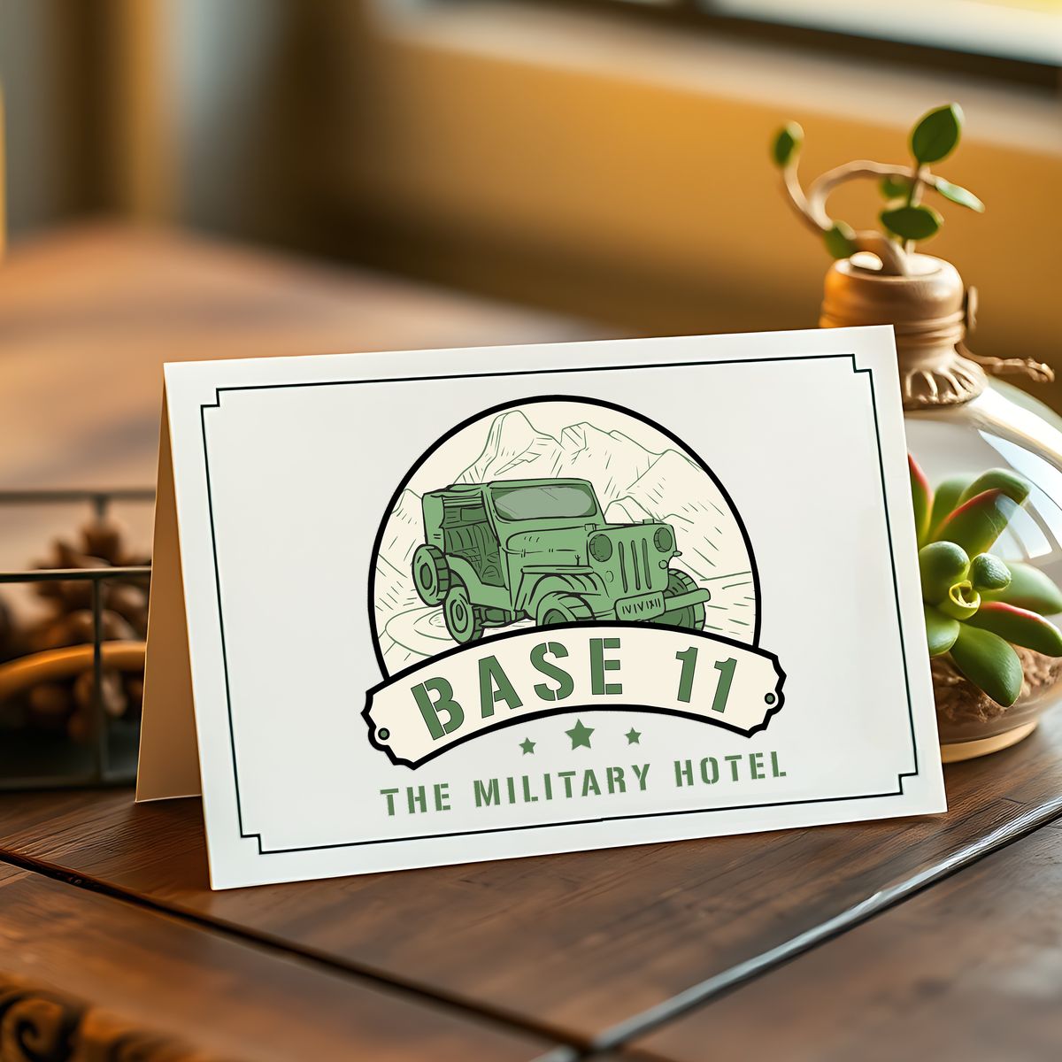 Base11 Hotel Brand Identity